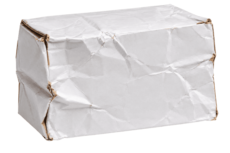 Heavily Crushed or Dented Corners